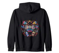 Design Vibrant Cheer Squad Spirit Game Day Fan Sweat à Capuche