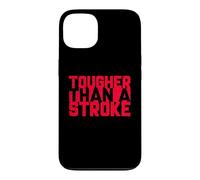 Design Vieilli Rouge Plus résistant qu'un Coup Coque pour iPhone 13