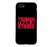Design Vieilli Rouge Plus résistant qu'un Coup Coque pour iPhone SE (2020) / 7/8
