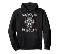 Design Viking Loup Valhalla Sweat à Capuche