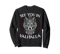 Design Viking Loup Valhalla Sweatshirt