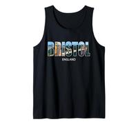 Design Vintage Bristol Préfecture Bristol UK City England Débardeur