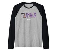 Design Vintage de la préfecture de Gunma Ville du Japon Manche Raglan