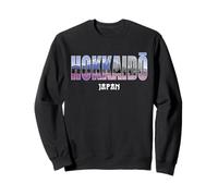 Design Vintage de la préfecture d'Hokkaido de la Ville du Japon Sweatshirt
