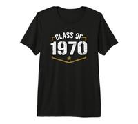 Design Vintage de Remise de diplôme de e 1970 T-Shirt Haut de Gamme