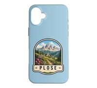 Design Vintage de Voyage en Montagne dans Les Dolomites de Plose, en Italie Coque pour iPhone 16 Plus