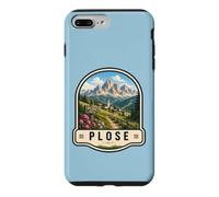 Design Vintage de Voyage en Montagne dans Les Dolomites de Plose, en Italie Coque pour iPhone 7 Plus/8 Plus
