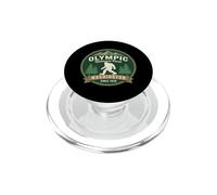 Design Vintage du Parc National Olympique de Washington PopSockets PopGrip pour MagSafe
