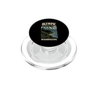 Design Vintage du Parc National Olympique de Washington PopSockets PopGrip pour MagSafe