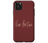 Design Vintage élégant Connecticut de Nouvelle-Bretagne Coque pour iPhone 11 Pro Max