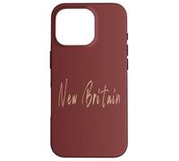 Design Vintage élégant Connecticut de Nouvelle-Bretagne Coque pour iPhone 16 Pro