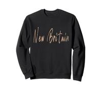 Design Vintage élégant Connecticut de Nouvelle-Bretagne Sweatshirt