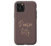 Design Vintage élégant Dawson City Canada Coque pour iPhone 11 Pro