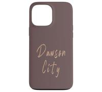 Design Vintage élégant Dawson City Canada Coque pour iPhone 13 Pro Max