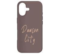 Design Vintage élégant Dawson City Canada Coque pour iPhone 17