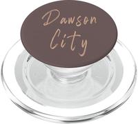 Design Vintage élégant Dawson City Canada PopSockets PopGrip pour MagSafe