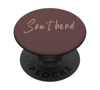 Design Vintage élégant Southend England PopSockets PopGrip Adhésif