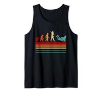 Design Vintage Evolution to Diver Retro Stripes Débardeur