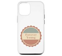 Design Vintage Forever Young pour Tous Les âges Coque pour iPhone 12/12 Pro