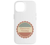 Design Vintage Forever Young pour Tous Les âges Coque pour iPhone 14
