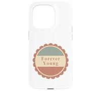 Design Vintage Forever Young pour Tous Les âges Coque pour iPhone 15 Pro