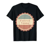 Design Vintage Forever Young pour Tous Les âges T-Shirt