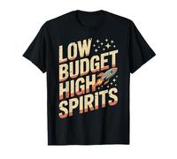 Design Vintage fusée High Spirits à Petit Budget T-Shirt
