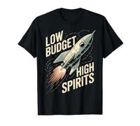 Design Vintage fusée High Spirits à Petit Budget T-Shirt