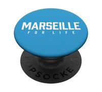 Design Vintage Marseille France Lifestyle PopSockets PopGrip Adhésif