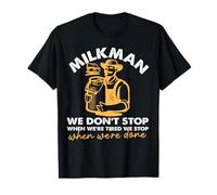 Design Vintage Milkman We Don't Stop T-Shirt