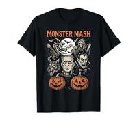 Design Vintage Monster Mash Halloween Horreur T-Shirt