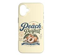 Design Vintage Pêche Parfaite pour l'Été Coque pour iPhone 16 Plus