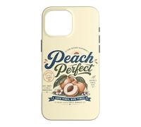 Design Vintage Pêche Parfaite pour l'Été Coque pour iPhone 16 Pro Max