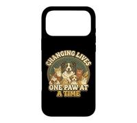 Design Vintage pour Animaux de Compagnie Qui changent des Vies Une Patte à la Fois Coque pour iPhone 17 Pro Max