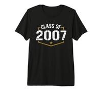 Design Vintage pour Remise de diplôme de Classe 2007 T-Shirt Haut de Gamme