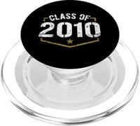 Design Vintage pour Remise de diplôme de Classe 2010 PopSockets PopGrip pour MagSafe
