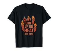 Design « We Turn Up The Heat BBQ Bash Chili » T-Shirt