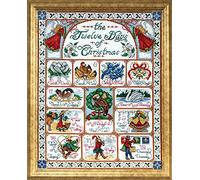 Design Works 12 Days of Christmas Kit pour Point de Croix Motif Noel