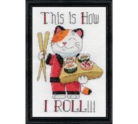 Design Works Crafts "How I Roll kit de Broderie au Point de, Multicolore