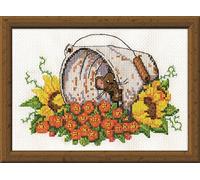 Design Works Crafts "Seau Mouse Kit de Broderie au Point de, Multicolore