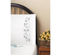 Design Works Crafts Taies d'oreiller estampillées pour Broderie, Mouton Qui coule
