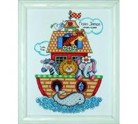 Design Works Crafts Tobin Acte De Naissance Arche De Noé Compté Point De Croix Kit-11 X 14 14 Barres