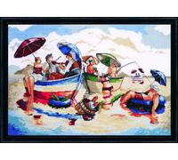 Design Works Déjeuner compté Point de Croix Kit-14 X 20 de l'eau 14 Barres