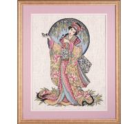 Design Works Kit de Point de Croix Motif grâce Orientale Multicolore