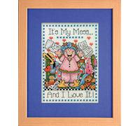 Design Works Mon Mess compté Point de Croix Kit-5 "X 7" 14 Barres