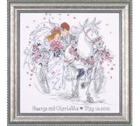 Design Works Transport de Mariage compté Point de Croix Kit-12 X 12 18 Count