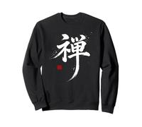 Design Zen Kanji Philosophie Japonaise Minimal Esthétique Sweatshirt