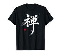 Design Zen Kanji Philosophie Japonaise Minimal Esthétique T-Shirt