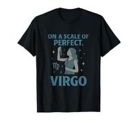 Design Zodiaque Astrologie Vierge - sur Une échelle de Perfection T-Shirt