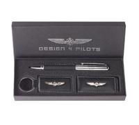 Design4pilots SET Stylo et pince à billets